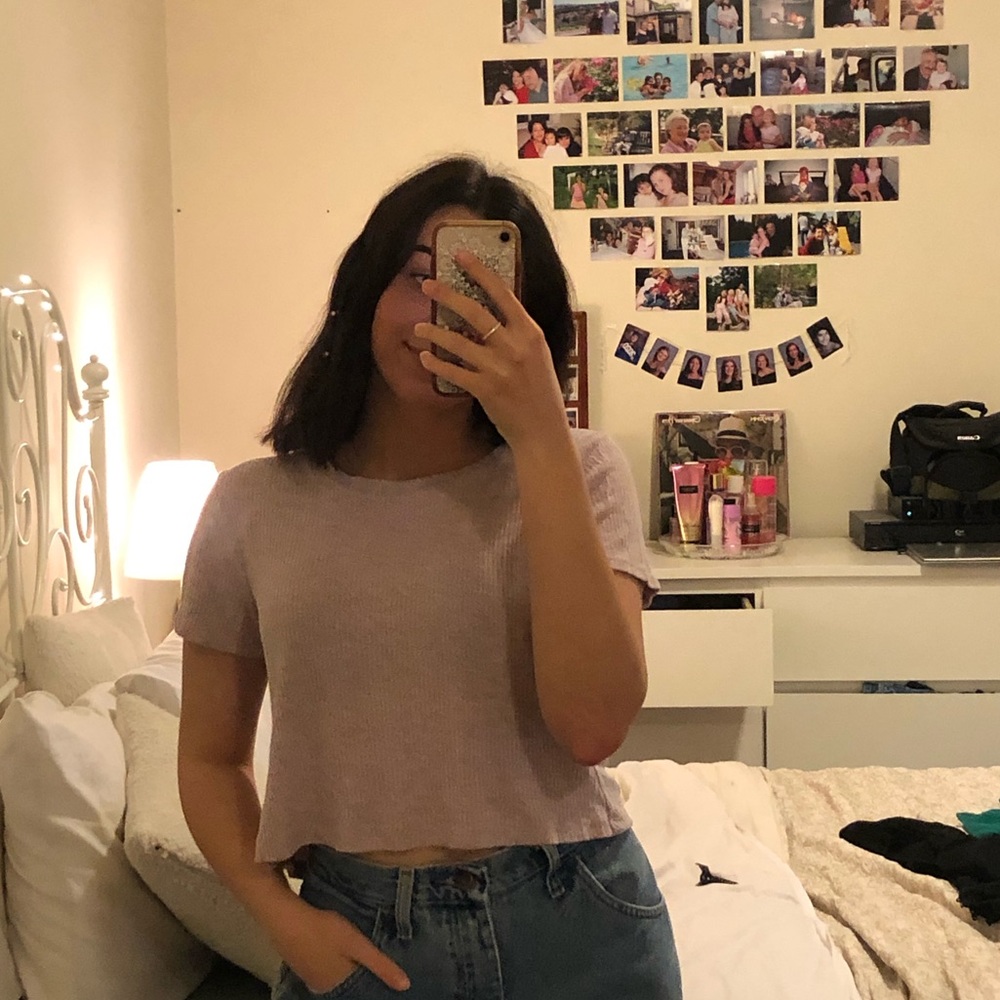 comfy crop top
